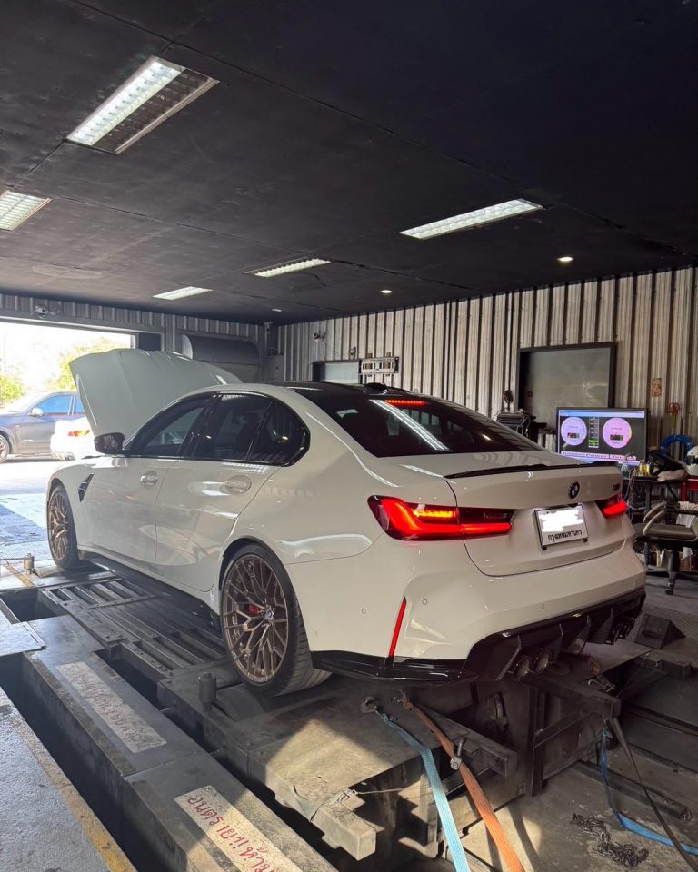 BMW M3 G80 จูนสเตจ 2 แรงม้าที่ล้อ 710 WHP 655WTQ
