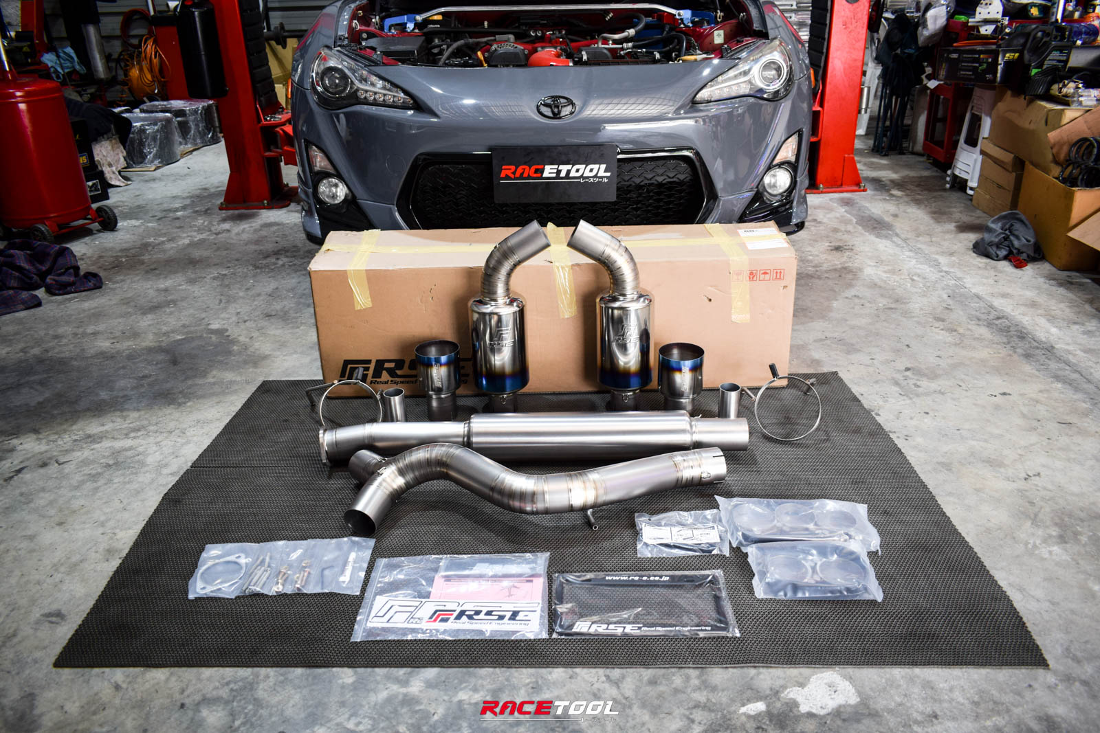 Toyota GT86 ติดตั้งท่อ RSE Exhuast Full Titanium