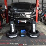 เปลี่ยนยางรถตู้ Toyota Alphard AH30 ด้วย Michellin Primacy 5