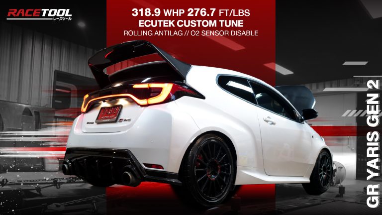 GR Yaris Gen 2 จูนจริง วัดจริง 318.9 WHP บน ECUTEK