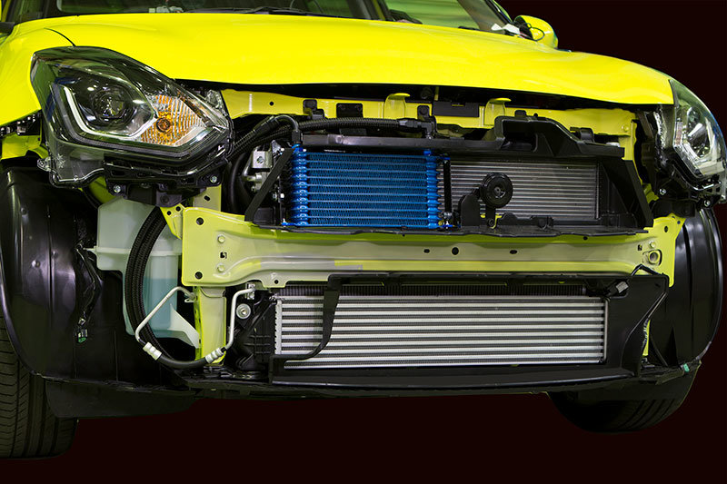 TRUST GReddy Oil Cooler Kit 10-Row — Toyota 86 (ZN6) / Subaru BRZ (ZC6) เครื่อง FA20 FA24