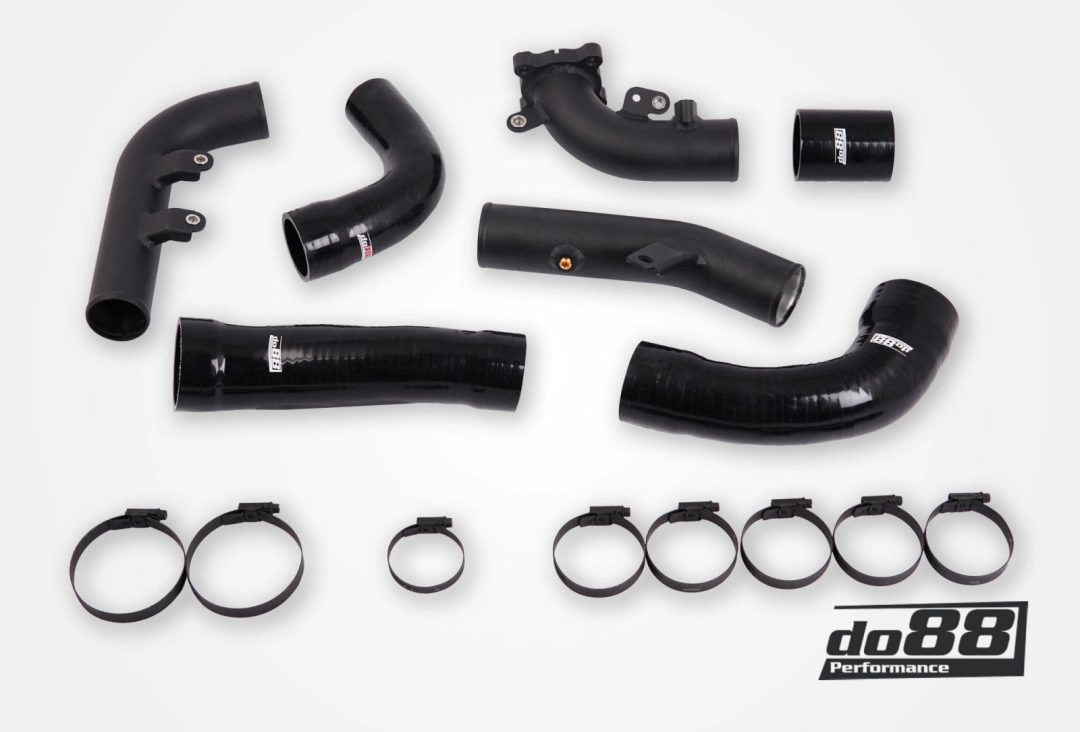 ท่อชาร์จ do88 Toyota GR-Yaris Pressure pipes for do88 IC, Black hoses