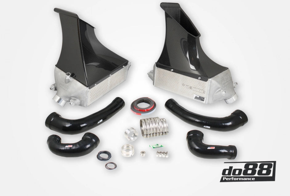 อินเตอร์คูลเลอร์แมนิโฟลด์ do88 Porsche 911 Turbo (991) Intercooler kit MERA for Y-pipe