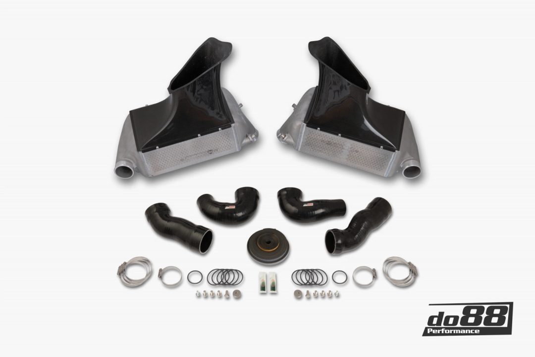 อินเตอร์คูลเลอร์แมนิโฟลด์ do88 Porsche 911 Turbo (997.1) Intercooler kit MERA with Y-pipe