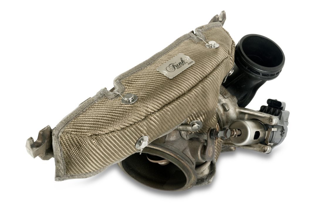 ผ้าคลุมเทอร์โบ Funk Motorsport BMW 220i Turbo Blanket B48 engine