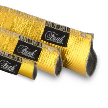 ปลอกกันความร้อน Funk Motorsport Gold Heat Sleeving (sewn)