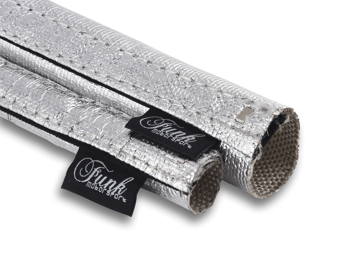 ปลอกกันความร้อน Funk Motorsport Silver Velcro Heat Sleeving